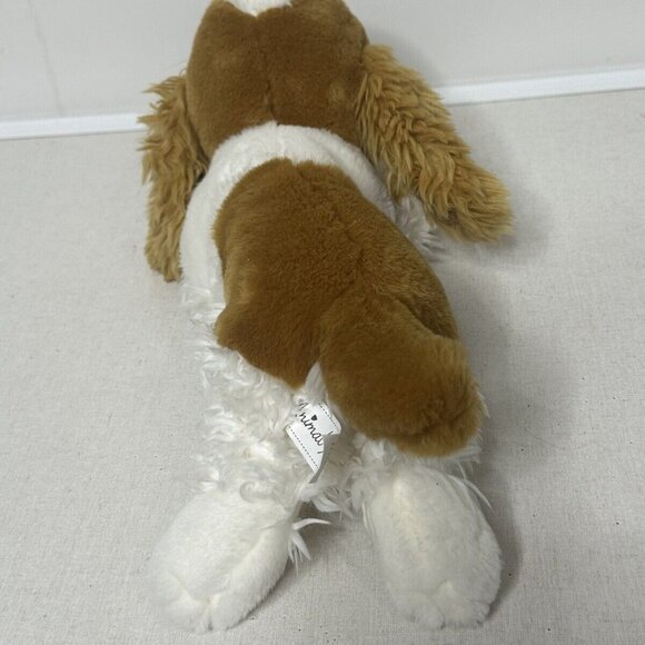 Animal Alley Brown & White Floppy-Eared Plush Dog Toy 15" By Toys R Us Soft Fuzz - Picture 8 of 16
